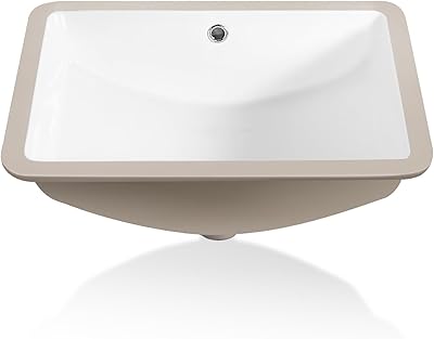 Sinber lavabo de salle de bain rectangulaire sous plan de 21 pouces avec trop-plein en céramique finition blanche c1312-ol. DIAYTAR COTE D'IVOIRE est une référence incontournable pour les achats en ligne en Côte d'Ivoire, avec une collection impressionnante de plus de 300 000 produits qui répondent aux besoins de tous. La boutique met en avant la qualité et la fiabilité de ses produits, accompagnés d'un service après-vente de haute qualité, renforçant ainsi la confiance de sa clientèle. C'est un partenaire commercial fiable pour les consommateurs ivoiriens qui cherchent à faire des achats pratiques et sécurisés.