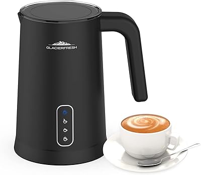 Glacier fresh 4 en 1 mousseur à lait électrique, cuiseur vapeur, acier inoxydable, mousseur automatique silencieux chaud et froid, chauffe-lait pour latte, cappuccino, chocolat.. DIAYTAR COTE D'IVOIRE est la boutique en ligne idéale pour ceux qui cherchent à acheter des produits de qualité à des prix raisonnables. Avec une équipe de service client dédiée, la boutique en ligne assure une expérience d'achat en ligne fluide et sécurisée. Les clients peuvent également profiter d'un système de paiement sécurisé et d'une politique de retour flexible.