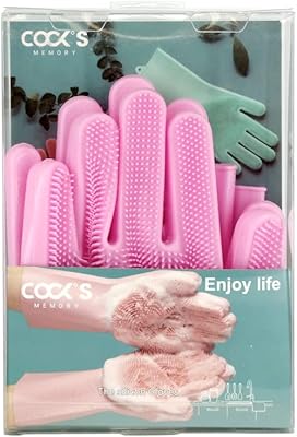 Gants de nettoyage multifonctionnels en silicone rahalife | gant à main pour la cuisine. DIAYTAR COTE D'IVOIRE est une boutique en ligne qui se distingue par son engagement envers la satisfaction de ses clients. Elle propose des services de livraison rapides et fiables, ainsi que des options de paiement sécurisées. Les clients peuvent naviguer sur le site avec confiance, sachant que leurs informations personnelles sont protégées et que leurs achats sont garantis.
