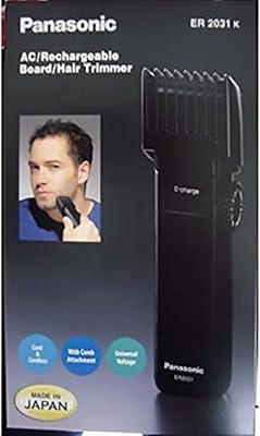 Tondeuse à barbe/cheveux électrique rechargeable *** panasonic er2031k fabriqué au japon. Avec plus de 300 000 références, DIAYTAR COTE D'IVOIRE est la boutique en ligne la plus complète de Côte d'Ivoire, proposant des produits pour tous les goûts et les besoins. La boutique en ligne est accessible 24h/24, vous permettant de faire vos achats à tout moment. DIAYTAR COTE D'IVOIRE offre également des promotions régulières pour vous faire économiser.