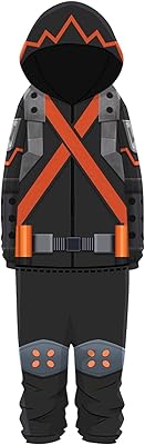Kipao enfants unisexe bnha anime hero academia survêtement imprimé 3d déco onesie pyjama