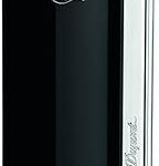 Briquet s.t. dupont slim 7 - noir/chrome