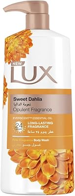 Nettoyant pour le corps parfumé luxe soft dahlia avec parfum longue durée 24
