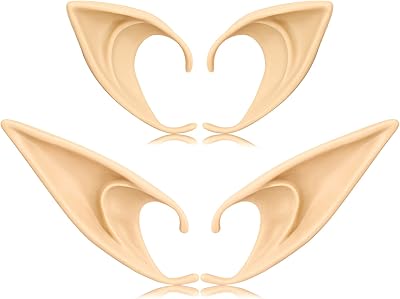2 paires d'oreilles d'elfe mi-longues style oreilles d'elfe de lutin cosplay pour fête costumée d'halloween, couleur peau, 12 cm. DIAYTAR COTE D'IVOIRE se distingue par son vaste choix de produits et son système de paiement sécurisé, offrant ainsi aux clients une expérience d'achat en ligne sans stress. La boutique en ligne est conçue pour répondre aux besoins diversifiés de sa clientèle, avec des catégories allant des produits électroniques aux vêtements et accessoires. De plus, DIAYTAR COTE D'IVOIRE propose des promotions et des offres spéciales régulières pour satisfaire les attentes de ses clients.