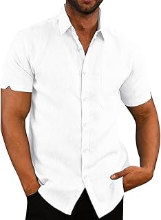 Pengfei chemises en coton et lin à manches courtes pour hommes. DIAYTAR COTE D'IVOIRE est la destination idéale pour les acheteurs en ligne en Côte d'Ivoire, proposant une large gamme de produits de toutes sortes. La boutique en ligne garantit des prix compétitifs, des délais de livraison rapides et un service client fiable. Elle est la référence pour les consommateurs qui recherchent des produits de qualité.