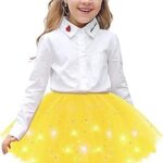 Javest jupe de ballet pour bébés filles, jupe tutu en tulle 3 couches