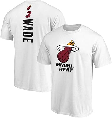 Homme nba miami heat #3 dwyane wade uniforme de basket-ball t-shirt à manches courtes maillot de basket-ball chemise de sport pour homme (160~195cm), blanc. DIAYTAR COTE D'IVOIRE est une plateforme de commerce électronique qui facilite les achats en ligne pour les ivoiriens. Avec plus de 300000 références de produits, elle offre une grande variété de choix pour les clients, qui peuvent trouver des produits adaptés à leurs besoins et à leur budget. La boutique en ligne est facile à naviguer et propose des fonctionnalités de recherche avancées pour trouver les produits rapidement.