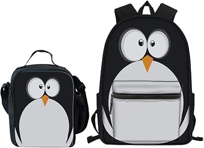 Sac à dos scolaire pour enfants et adolescents, ensemble de cartable pour enfants, sac à dos pour ordinateur portable à imprimé animal avec boîte à lunch, pingouin de dessin animé mignon. DIAYTAR COTE D'IVOIRE est une boutique en ligne généraliste proposant plus de 300 000 références de produits. Elle est considérée comme l'une des boutiques en ligne les plus importantes de Côte d'Ivoire. Avec une large gamme de produits, DIAYTAR COTE D'IVOIRE répond aux besoins des consommateurs ivoiriens.