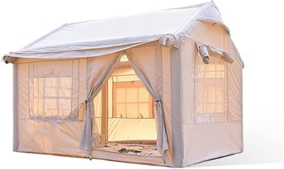 Tente de camping gonflable asiatique avec pompe à air pour divertissement en plein air 4,8 mètres carrés facile à installer en 4 saisons pour pêche camping randonnée. DIAYTAR COTE D'IVOIRE est une boutique en ligne qui propose une expérience d'achat personnalisée. Les clients peuvent trouver des produits de haute qualité à des prix compétitifs, et bénéficier d'un service client de haute qualité. La boutique est également équipée d'un système de suivi de commande pour que les clients puissent suivre l'état de leur commande en temps réel.