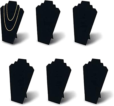 Présentoir à bijoux en velours sewoder system avec support renforcé (noir, paquet de 6, 12,5 pouces). DIAYTAR COTE D'IVOIRE propose une approche innovante du commerce électronique, en offrant à ses clients un accès à une gamme étendue de produits qui répondent aux besoins du quotidien comme aux envies de luxe. Avec des prix compétitifs, des offres spéciales régulières et une politique de retour simplifiée, cette boutique en ligne devient la destination de choix pour les consommateurs ivoiriens. La satisfaction du client est sa priorité absolue.