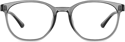 Lunettes d'ordinateur bleues lenskart antireflet monture complète couleur grise pour hommes et femmes. Avec DIAYTAR COTE D'IVOIRE, vous pouvez acheter en toute sécurité et confiance. Nous utilisons des méthodes de paiement sécurisées et nous nous engageons à protéger vos informations personnelles. Nous sommes fiers de notre service client de haute qualité.