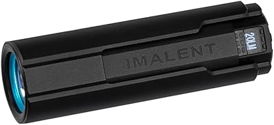 Lampe de poche led rechargeable emalint ld70 edc, haute performance 4000 lumens