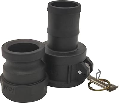 Raccords camlock en polypropylène (2\"type c) et raccords poly cam lock 2 pouces