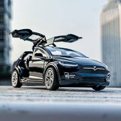 Voiture jouet pour bébé à l'échelle 1:32, jouets électroniques en alliage moulé sous