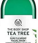 Nettoyant pour le visage the body shop à l'huile d'arbre à thé, 250