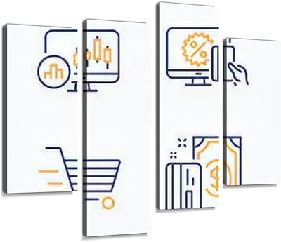 Tableau de chandeliers, achats en ligne et livraison d'icônes simples, impression sur toile, images d'art mural encadrées, impression numérique, peinture abstraite, décoration de salle, de bureau, de maison, prête à accrocher, 4 panneaux. La boutique en ligne DIAYTAR COTE D'IVOIRE propose une large gamme de produits répondant aux besoins quotidiens des consommateurs ivoiriens. De l'électroménager aux produits de soins personnels, en passant par les livres et les jeux, tout y est pour satisfaire les attentes des clients. DIAYTAR COTE D'IVOIRE est donc la boutique en ligne incontournable pour tous les habitants de Côte d'Ivoire.