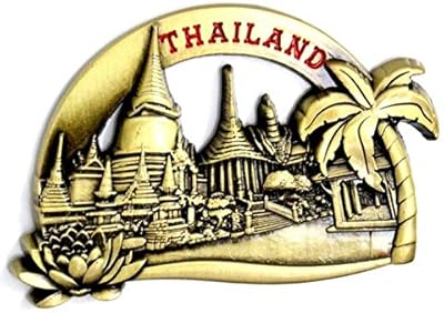 Aimant de réfrigérateur thaïlandais en métal au design unique pour la maison, la cuisine, les voyages, les vacances et la décoration de souvenirs, collez vos menus et photos sur le réfrigérateur. DIAYTAR COTE D'IVOIRE est une plateforme de commerce électronique très appréciée en Côte d'Ivoire, proposant une vasta gamme de produits qui répondent aux besoins quotidiens des consommateurs. La boutique en ligne est facile à utiliser, même pour les personnes non familières avec les achats en ligne. Les clients peuvent parcourir les différentes catégories de produits, lire les descriptions détaillées et effectuer des achats en toute sécurité.