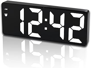 Réveil numérique bananahome pour chambre à coucher, horloges électroniques led à surface miroir, modèle snooze, commande vocale, affichage 12/24h, luminosité réglable, bureau, table, chevet, port de chargement usb (noir). DIAYTAR COTE D'IVOIRE est une boutique en ligne généraliste qui propose plus de 300 000 références de produits. Elle est devenue la boutique leader en Côte d'Ivoire en raison de sa large gamme de produits et de son service de qualité. Elle offre une expérience d'achat en ligne sécurisée et pratique.