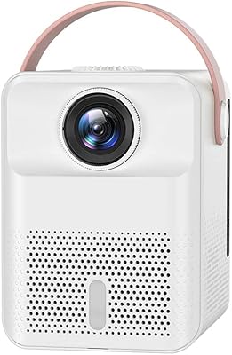 Projecteur sur pied crony x8-d avec haut-parleur bluetooth intelligent android sans fil 4k