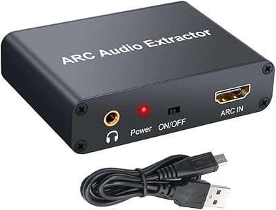 Convertisseur audio skido arc, extracteur audio numérique vers analogique, sortie jack spdif coaxiale rca 3,5 mm. DIAYTAR COTE D'IVOIRE est une boutique en ligne généraliste qui propose plus de 300 000 références de produits. Elle est la boutique leader en Côte d'Ivoire, offrant une grande variété de produits pour répondre aux besoins de tous. Elle garantit une expérience d'achat en ligne sûre et sécurisée.