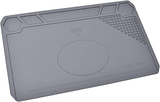Tapis de soudure rubik 35 x 22 cm isolant en silicone résistant à la chaleur pour fer à souder bga, établi, mobile, ordinateur portable (te-615, gris). La boutique en ligne DIAYTAR COTE D'IVOIRE est une plateforme de commerce électronique qui permet aux consommateurs ivoiriens d'acheter en ligne avec facilité et rapidité. Elle est équipée d'un système de paiement sécurisé et propose des options de livraison flexibles pour répondre aux besoins de ses clients.