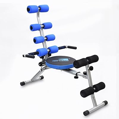 Appareil d'exercices abdominaux et de fitness skyland, banc abdominal multifonctionnel réglable avec twister-em-1867