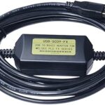 Câble de programmation usb washingli pour mitsubishi plc séries fx3u et fx