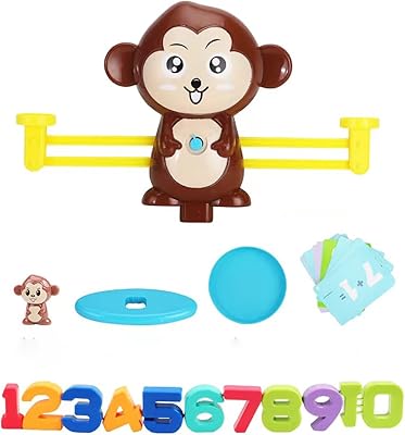 Jeu de mathématiques et de comptage montessori en forme de singe, jeu de société à nombres numériques, jouets éducatifs éducatifs pour garçons et filles âgés de 3 ans et plus (singe). DIAYTAR COTE D'IVOIRE est une boutique en ligne généraliste proposant plus de 300 000 références de produits variés, faisant d'elle la boutique leader en Côte d'Ivoire. Avec une large gamme de produits, les clients peuvent trouver tout ce dont ils ont besoin en un seul endroit. Elle offre une expérience d'achat en ligne pratique et sécurisée.