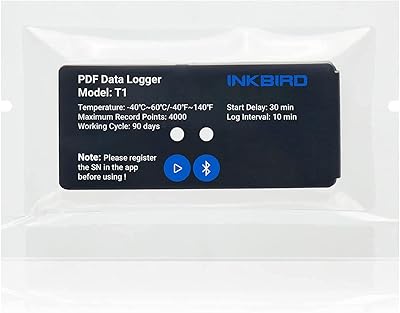 Enregistreur de données de température bluetooth à usage unique inkbird t1, alarme, avertissement de température, exportation pdf et enregistrement du temps, idéal pour le transport médical et les usines alimentaires (1 paquet). DIAYTAR COTE D'IVOIRE est la boutique en ligne idéale pour ceux qui cherchent un large choix de produits à des prix compétitifs. Avec des promotions régulières et des offres spéciales, les clients peuvent bénéficier d'économies significatives sur leurs achats. L'équipe de DIAYTAR COTE D'IVOIRE est dédiée à fournir une expérience d'achat en ligne exceptionnelle aux consommateurs ivoiriens.