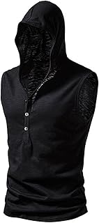 Gilet à capuche à la mode pour hommes, couleur unie, coton de bambou, confortable, ample, sans manches, t-shirt à capuche. Diaytar Côte d'Ivoire se définit comme la destination idéale pour les habitants de Côte d'Ivoire et des pays voisins qui cherchent à faire des achats en ligne. La boutique en ligne propose une gamme étendue de produits à des prix compétitifs, accompagnés d'une livraison rapide et fiable. Les clients peuvent ainsi profiter d'une expérience d'achat en ligne fluide et pratique.