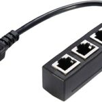 Câble ethernet u onlytech rj45 1 mâle vers 3 femelles, adaptateur lan 3