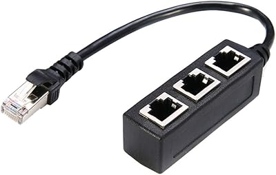 Câble ethernet u onlytech rj45 1 mâle vers 3 femelles, adaptateur lan 3