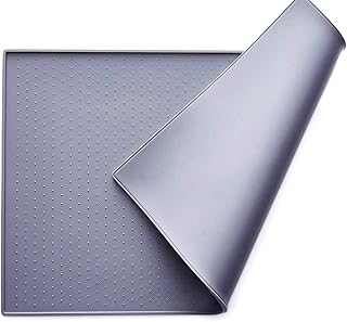 Tapis de nourriture pour animaux pawpawu coussin d'alimentation en silicone avec rebord