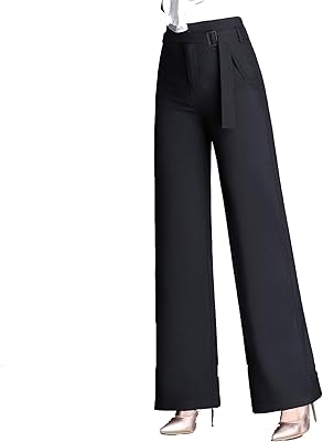 Evila pantalon large taille haute pour femme pantalon de bureau grande taille (taille : xxl). DIAYTAR COTE D'IVOIRE se distingue par sa large offre de produits et son service client de qualité. Les clients peuvent choisir parmi plus de 300 000 références, allant des produits électroniques aux vêtements et accessoires. La boutique garantit également une livraison rapide et soignée de leurs commandes.