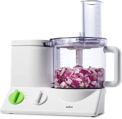 Robot culinaire braun fp3020 de 12 tasses avec puissant moteur ultra-silencieux, comprend 7 lames + hachoir et presse-agrumes - blanc. DIAYTAR COTE D'IVOIRE est déterminée à offrir à ses clients l'expérience d'achat en ligne la plus agréable et la plus pratique possible, avec des fonctionnalités telles que la livraison à domicile, le paiement en ligne sécurisé et le suivi des commandes en temps réel. La boutique est également active sur les réseaux sociaux pour rester en contact avec ses clients et leur offrir des promotions exclusives.