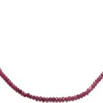 Collier chaîne à brins de bijoux du rajasthan pour femme, perles taillées