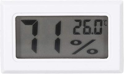 Hygromètre numérique dorall, thermomètre constant ultra précis, conception compacte, pour incubateurs domestiques (blanc)