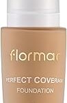 Flormar fond de teint couvrance parfaite spf 8 flacon 30 ml - 102
