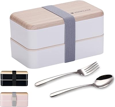Boîte à bento originale, boîte à déjeuner, contenants divisés de style japonais