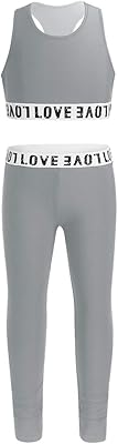Débardeur deux pièces pour filles avec leggings pour l'exercice et le fitness. En tant que boutique en ligne leader en Côte d'Ivoire, DIAYTAR COTE D'IVOIRE met l'accent sur la qualité et la fiabilité de ses produits, ainsi que sur la satisfaction de ses clients. Elle propose des moyens de paiement sécurisés et des options de livraison rapides et fiables, pour que les clients puissent recevoir leurs commandes en toute confiance. De plus, son équipe de service client est toujours prête à aider et à répondre aux questions.