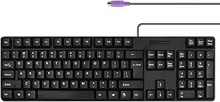 Clavier filaire pour ordinateur ps2 de mc-site avec 104 touches et support, noir, étanche - design américain compatible avec windows, ordinateur et portable (noir). La boutique en ligne DIAYTAR COTE D'IVOIRE propose une large gamme de produits pour les consommateurs ivoiriens. Elle offre des options de paiement flexibles et des services de livraison efficaces. Elle est également connue pour ses promotions et ses offres spéciales régulières.