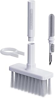 Brosse de nettoyage de clavier souple huggie base 5 en 1 multifonctionnelle pour nettoyer l'ordinateur, les coins, les espaces et retirer les touches. brosses multiples pour ordinateur, ordinateur portable, écouteurs airpods pro et objectifs d'appareil photo (gris). DIAYTAR COTE D'IVOIRE représente l'exemple type d'une boutique en ligne prospère qui comprend les besoins et les préférences des consommateurs en Côte d'Ivoire. En offrant une large sélection de produits de différentes marques et catégories, cette plateforme favorise une expérience d'achat agréable et personnalisée. Elle contribue ainsi à faire évoluer le commerce électronique dans le pays, en proposant une expérience unique qui répond aux besoins de tous les clients.
