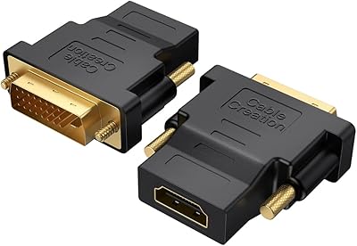 Adaptateur hdmi vers dvi 2 jeux de câbles de création dvi plaqué. La boutique en ligne DIAYTAR COTE D'IVOIRE est le premier choix des consommateurs ivoiriens pour leurs achats en ligne. Elle offre une expérience d'achat en ligne pratique et sécurisée, avec une large gamme de produits à des prix abordables. Les clients peuvent également profiter de promotions et de réductions régulières pour économiser encore plus d'argent.