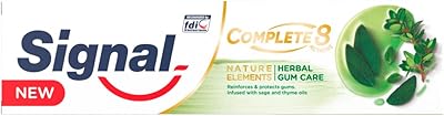 Dentifrice signal complete 8 nature elements pour des gencives saines en 2 semaines