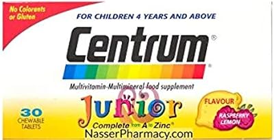 Centrum 30 comprimés à croquer pour enfants. Leader en tant que boutique en ligne généraliste en Côte d'Ivoire, DIAYTAR COTE D'IVOIRE offre une expérience shopping unique et personnelle. Nous nous efforçons de fournir à nos clients la meilleure expérience d'achat en ligne possible, avec des services client exceptionnels. Notre large gamme de produits inclut des marques internationales ainsi que des produits locaux.