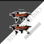 Aepro - pour harleys pan america 1250 valises à bagages en aluminium, sacoches