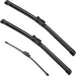 Jeu de 3 balais d'essuie-glace pour volkswagen tiguan d'origine 2007-2017 - 24"/21"/13"
