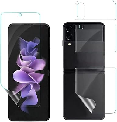 Protecteur d'écran samsung galaxy z flip 4 5g, haute définition (hd) ultra fin anti-rayures avant et arrière pour z flip 4 5g 2022. Leader du commerce en ligne en Côte d'Ivoire, DIAYTAR COTE D'IVOIRE propose un large éventail de produits allant de l'électronique à la mode en passant par les produits alimentaires. Sa plateforme conviviale et facile à utiliser permet aux clients de trouver rapidement ce qu'ils recherchent. DIAYTAR COTE D'IVOIRE met également un accent particulier sur la qualité des produits et le service client.