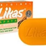 Savon à base de plantes blanchissant pour la peau à la papaye likas