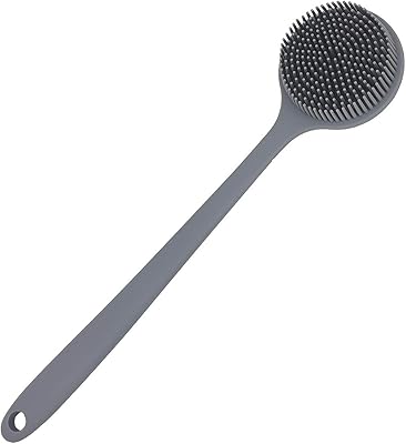 Brosse de bain pour le corps en silicone souple à long manche, sans bpa, hypoallergénique, respectueuse de l'environnement (gris). DIAYTAR COTE D'IVOIRE est une boutique en ligne généraliste qui propose plus de 300 000 références pour répondre à tous les besoins de ses clients. Elle offre une large gamme de produits, des électroménagers aux vêtements, en passant par les produits alimentaires et les accessoires. C'est la boutique en ligne leader en Côte d'Ivoire pour toute commande en ligne.